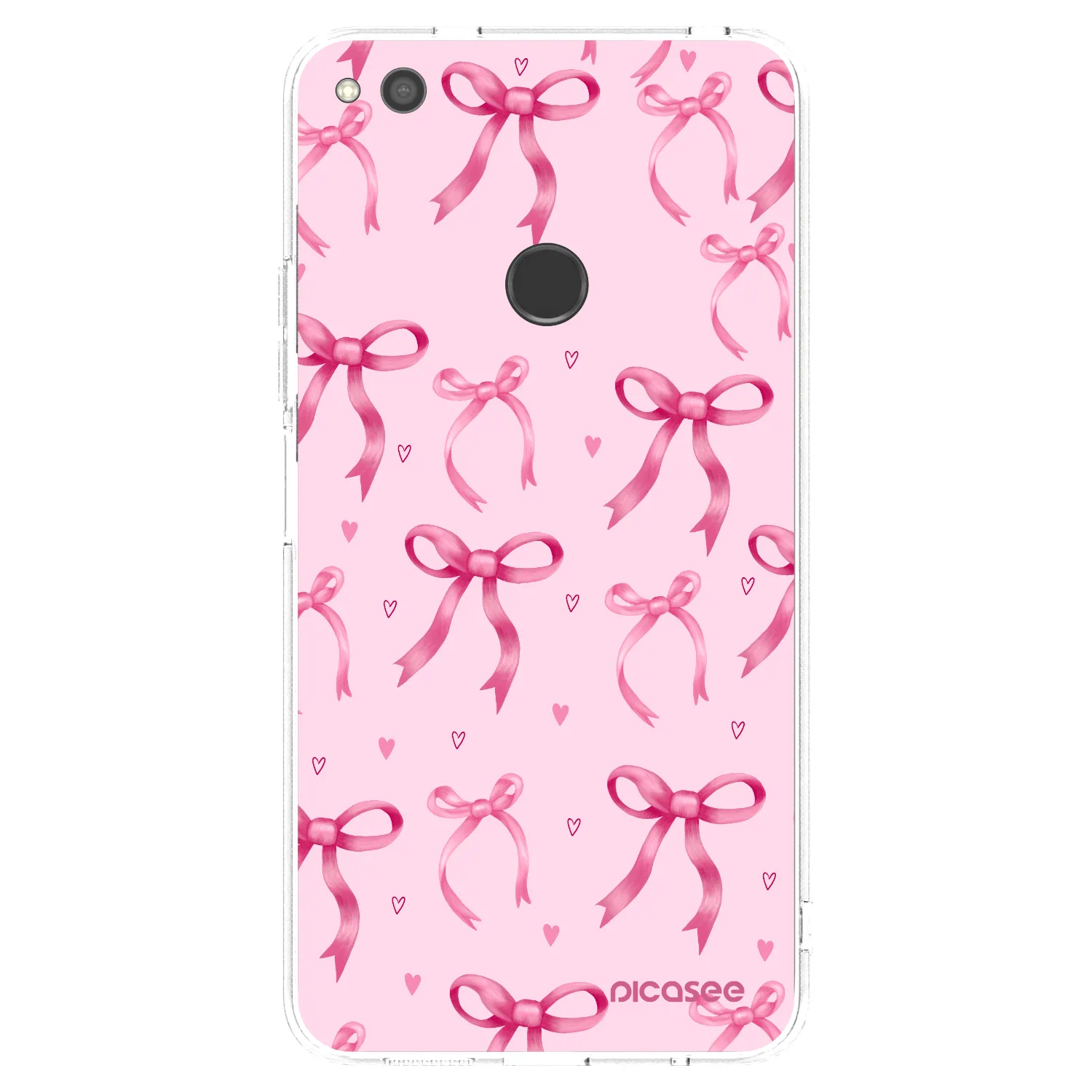 Picasee silikonska prozirna maskica za Huawei Mate 40 Pro - Bow Aesthetic