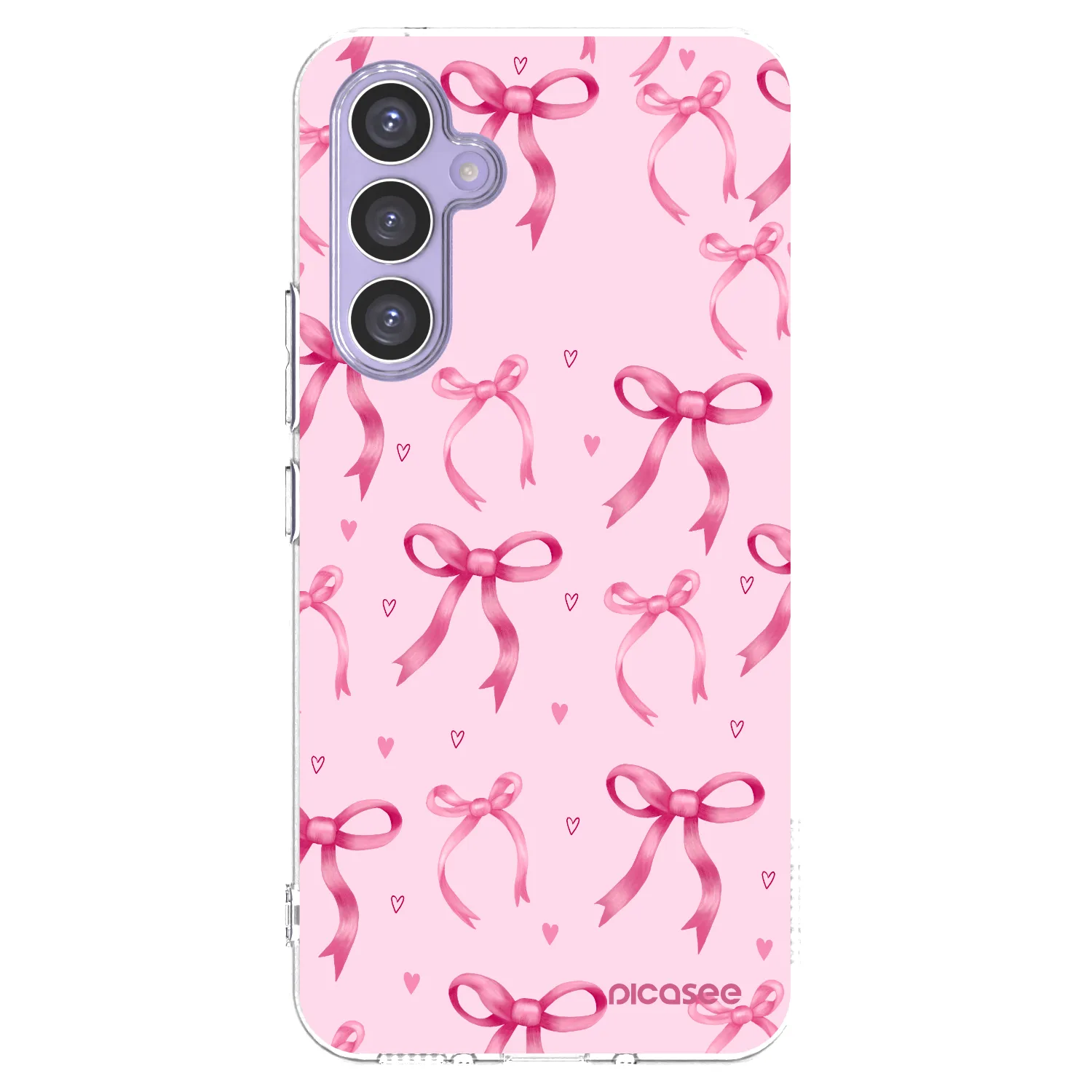 Picasee silikonska prozirna maskica za Samsung Galaxy A54 5G A546B - Bow Aesthetic