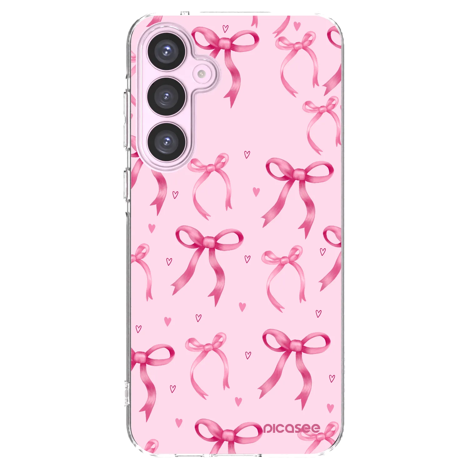 Picasee silikonska prozirna maskica za Samsung Galaxy A55 5G A556B - Bow Aesthetic