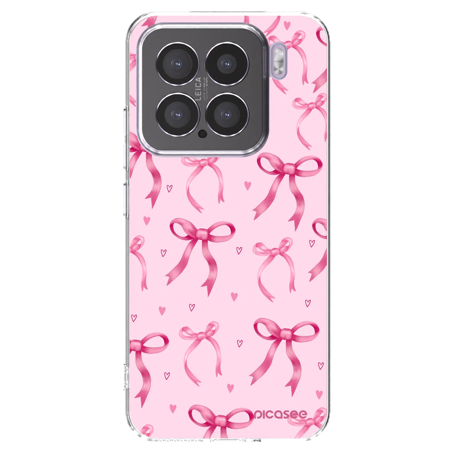 Picasee silikonska prozirna maskica za Xiaomi 15 - Bow Aesthetic