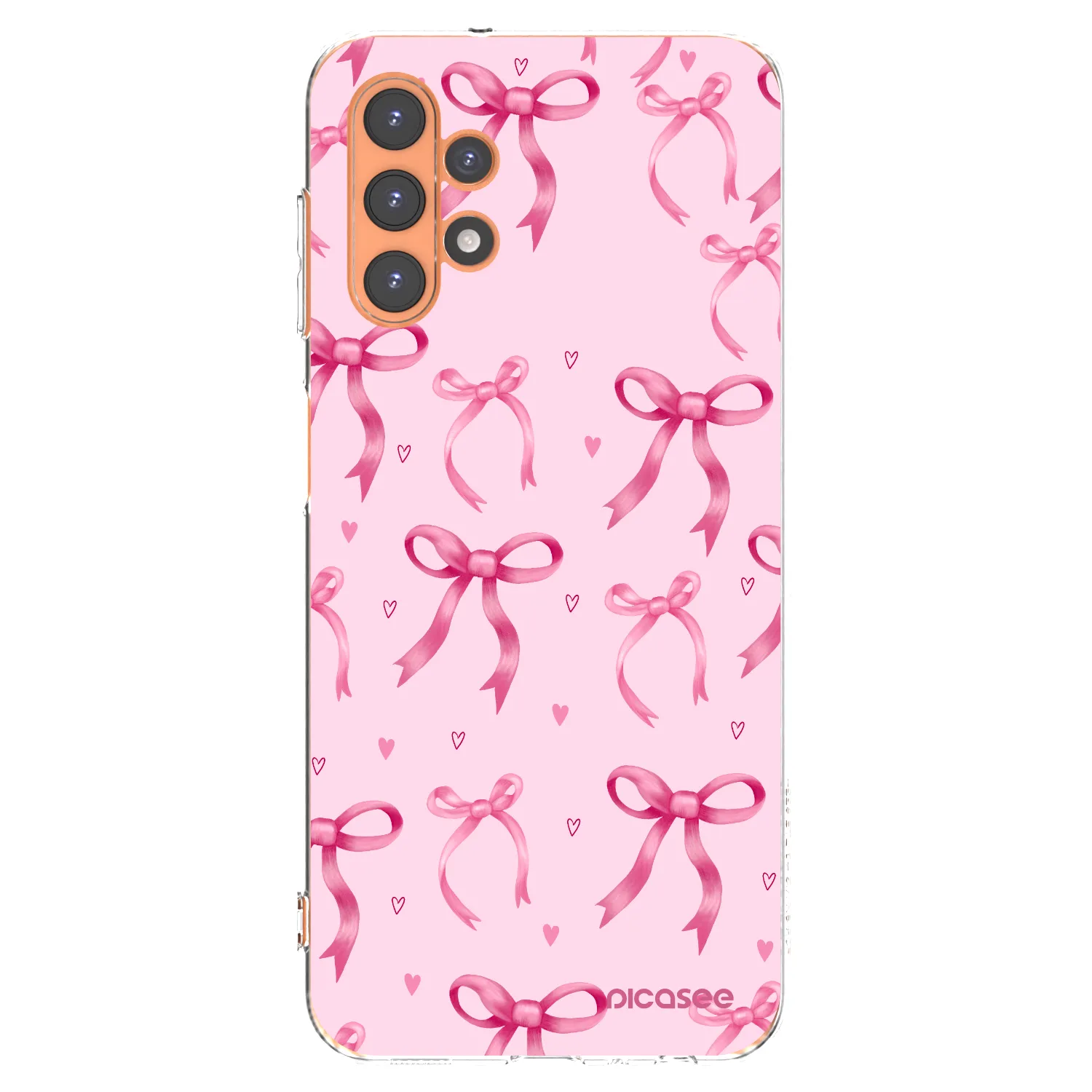 Picasee silikonska prozirna maskica za Samsung Galaxy A13 5G - Bow Aesthetic