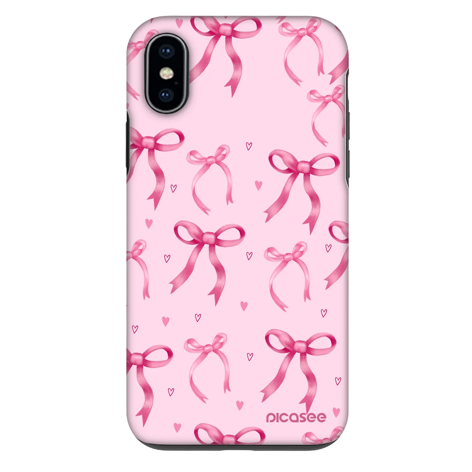 Picasee Fashion Case za Apple iPhone X/XS - Bow Aesthetic
