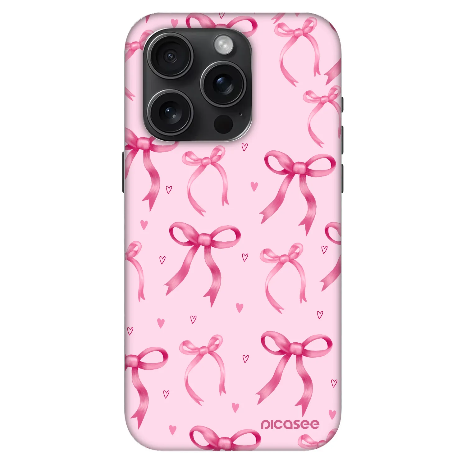 Picasee Fashion Case MagSafe za Apple iPhone 15 Pro - Bow Aesthetic