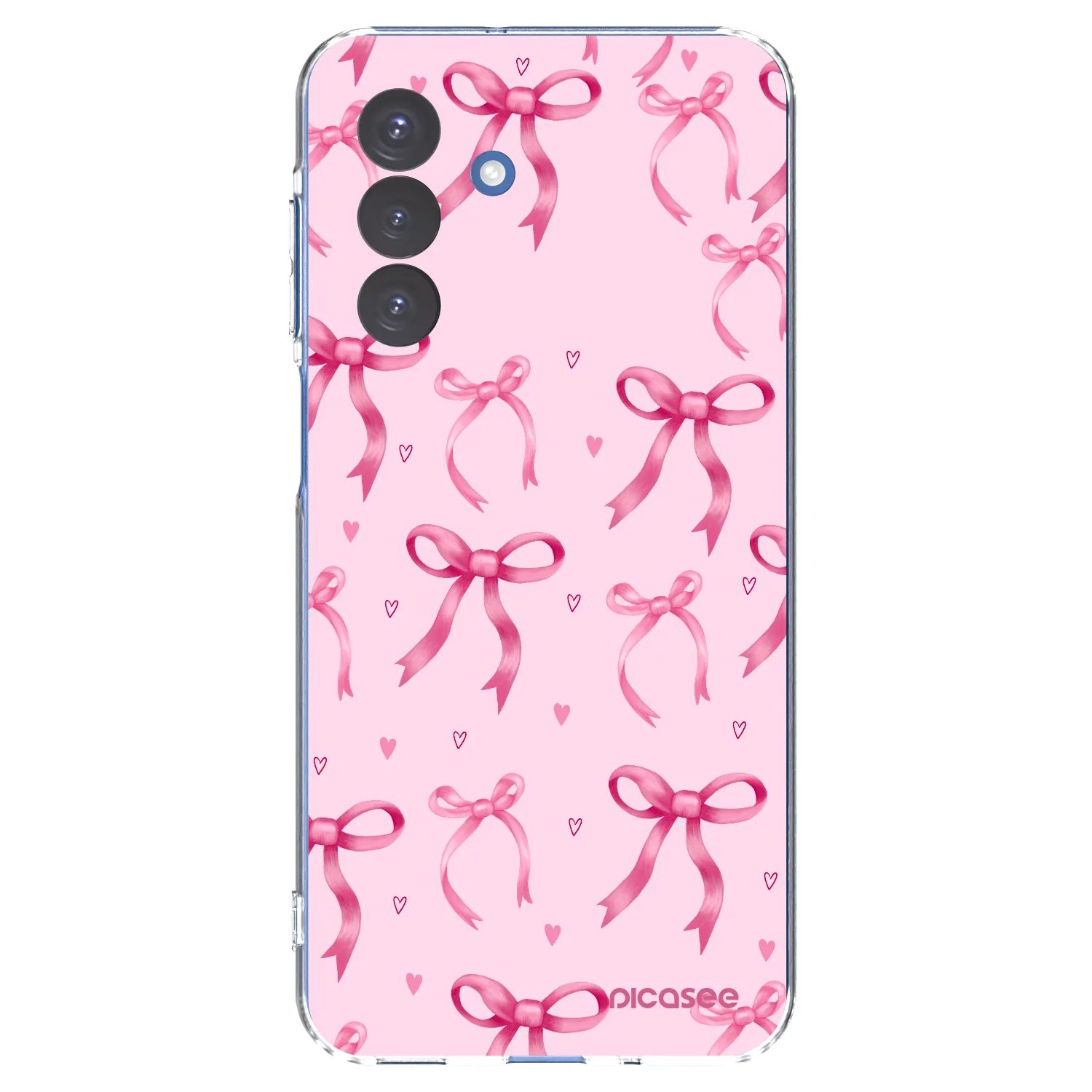 Picasee silikonska prozirna maskica za Samsung Galaxy A17 5G - Bow Aesthetic