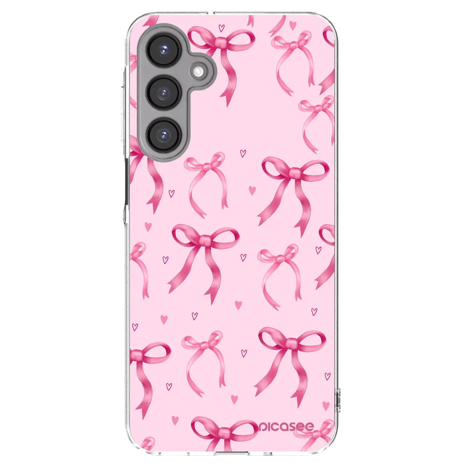 Picasee silikonska prozirna maskica za Samsung Galaxy A16 4G - Bow Aesthetic