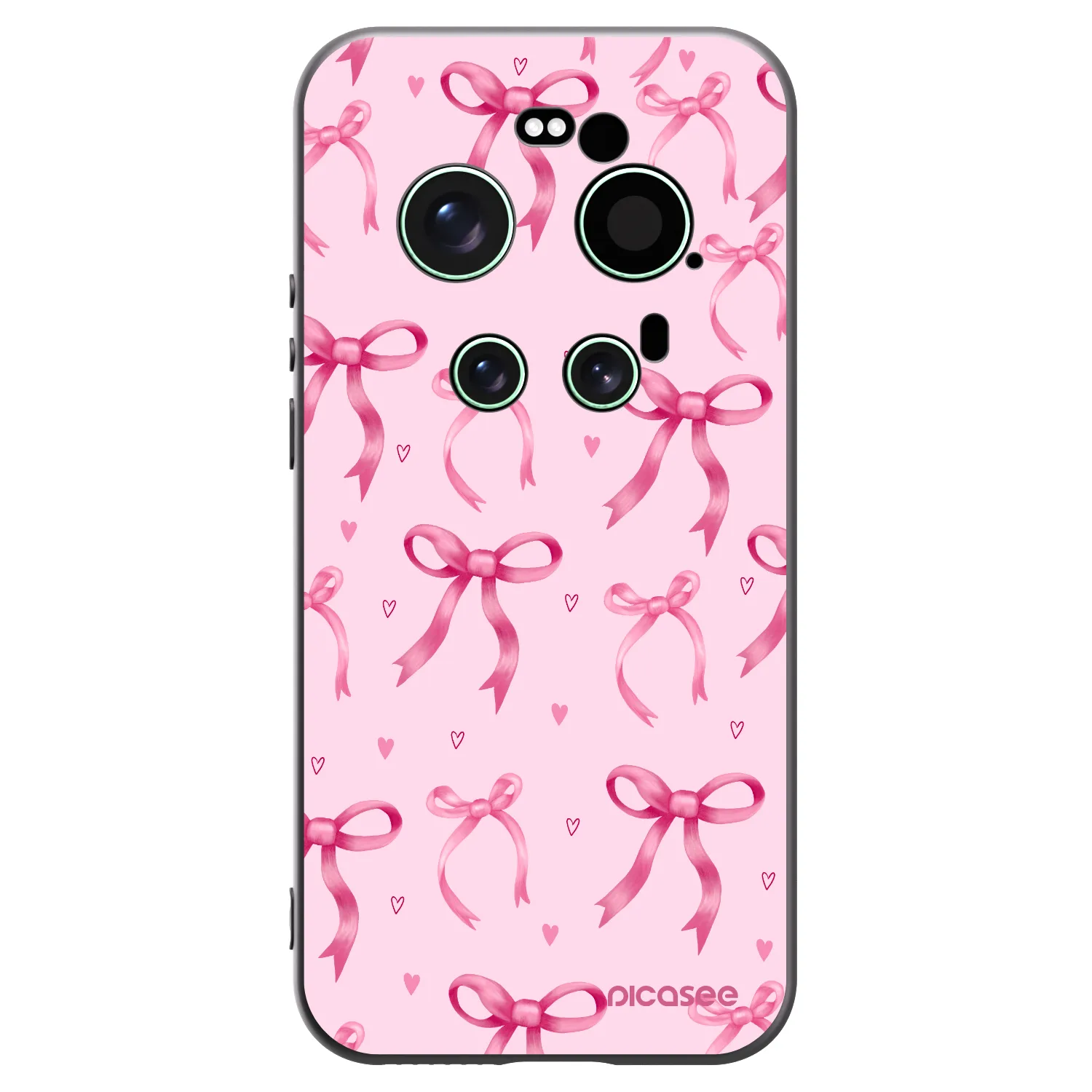 Picasee crna silikonska maskica za Xiaomi 17 Ultra - Bow Aesthetic