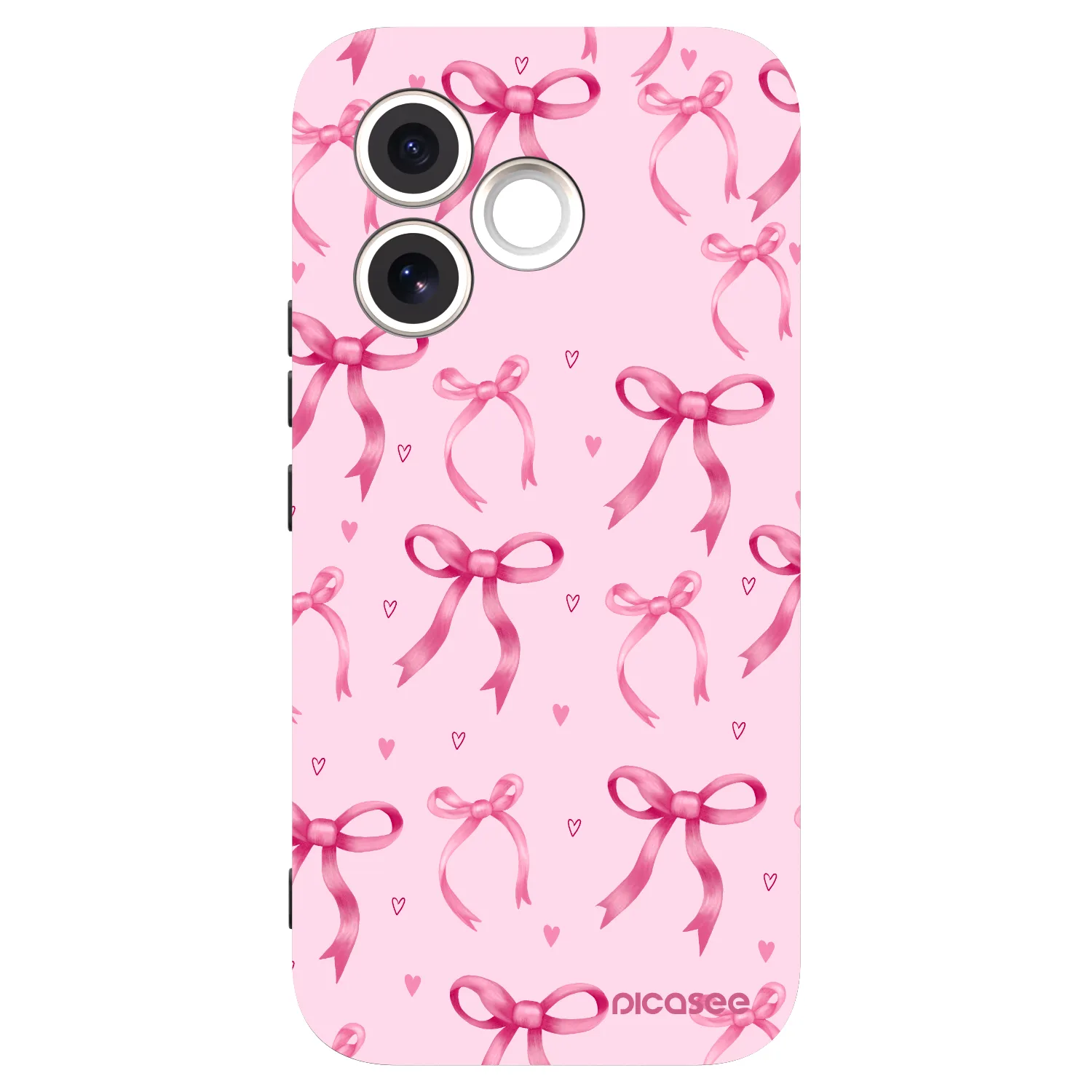Picasee crna silikonska maskica za Honor 600 Lite - Bow Aesthetic