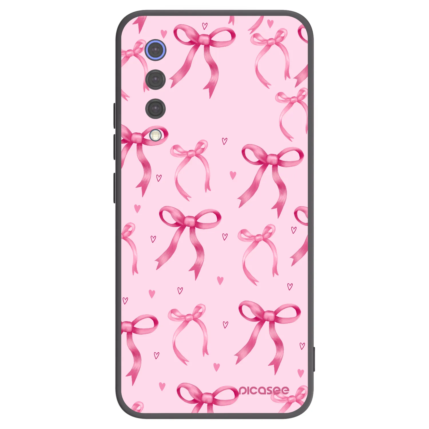 Picasee crna silikonska maskica za Xiaomi Mi 9 SE - Bow Aesthetic