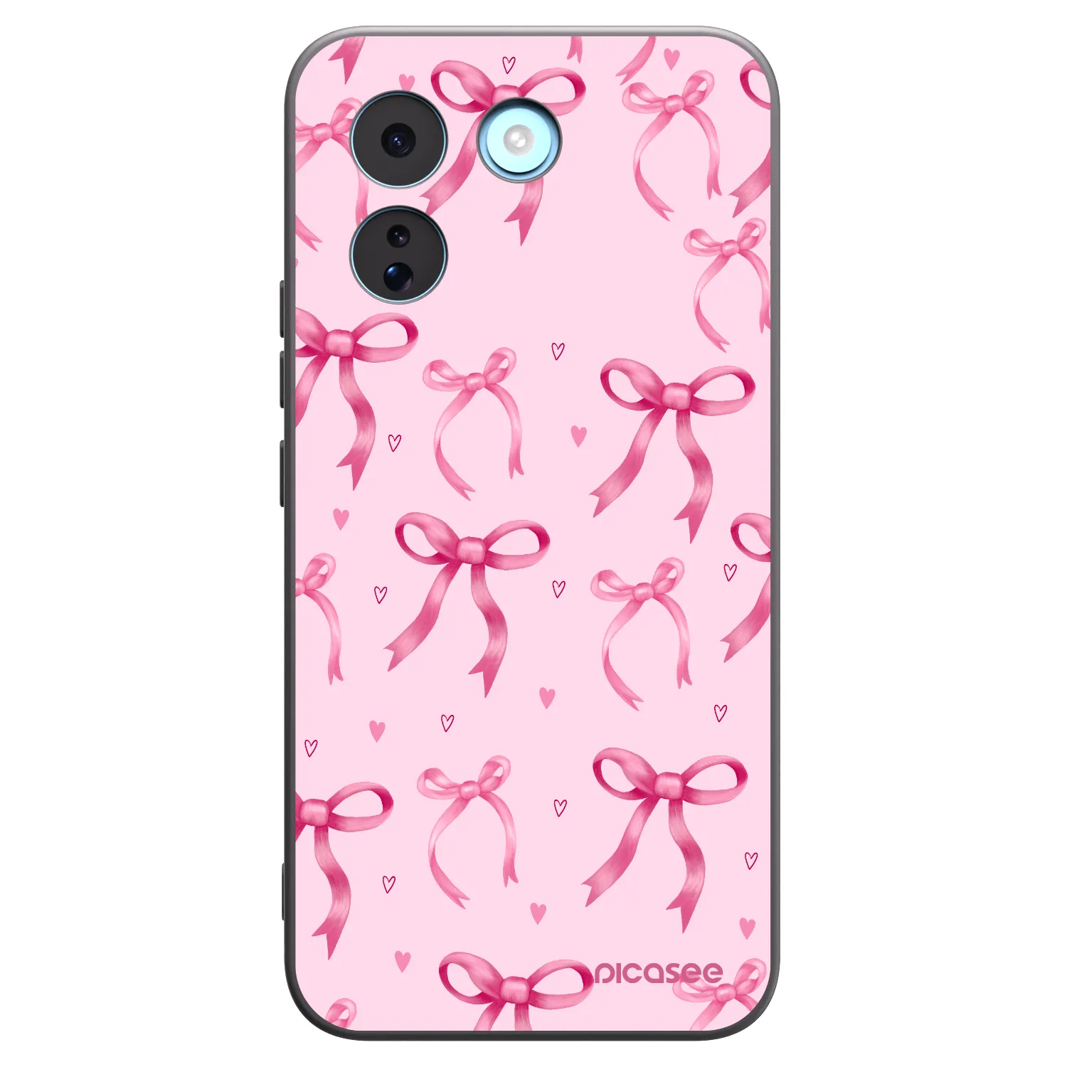 Picasee crna silikonska maskica za Xiaomi Redmi Note 17 Pro MAX 5G - Bow Aesthetic