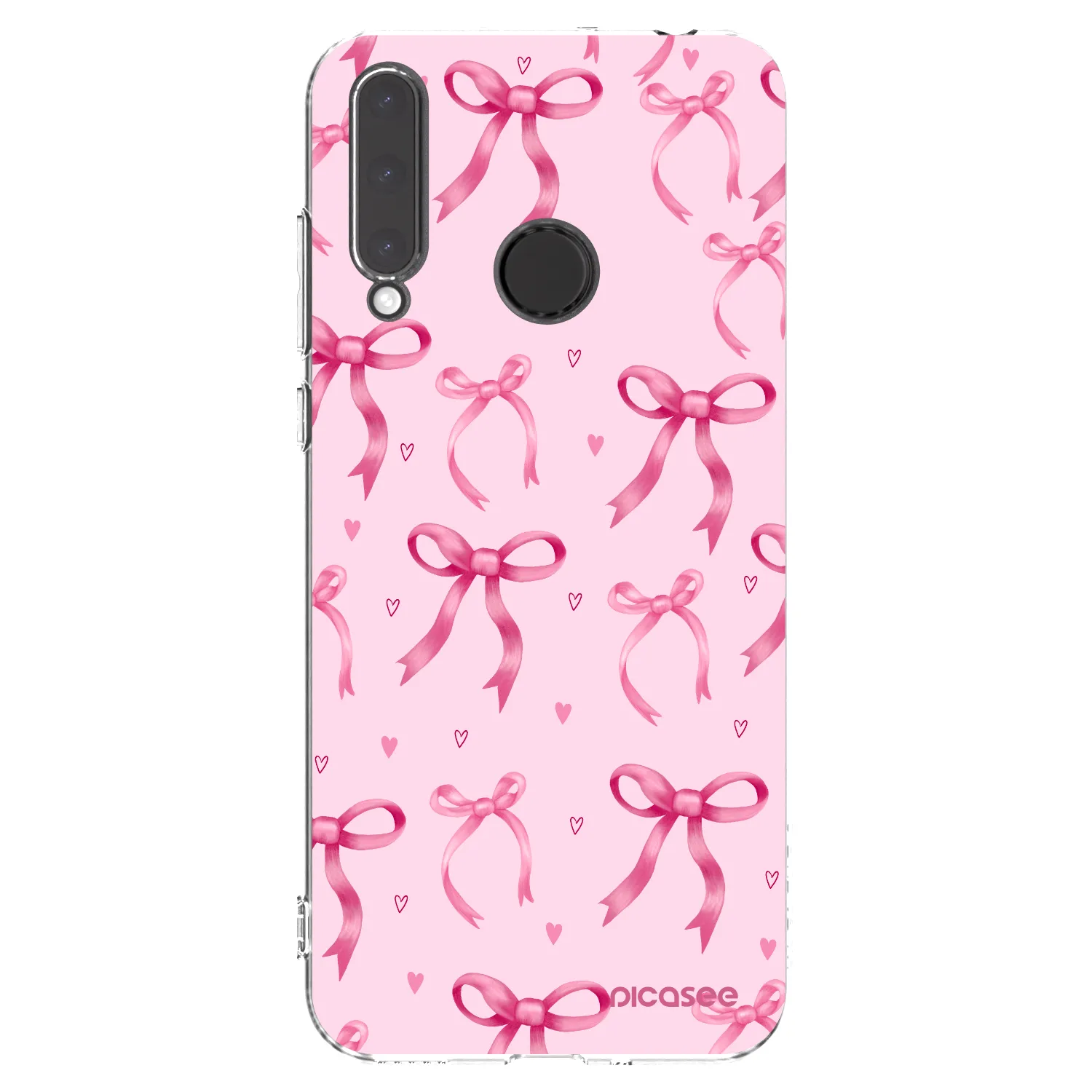 Picasee silikonska prozirna maskica za Honor 20 Lite - Bow Aesthetic