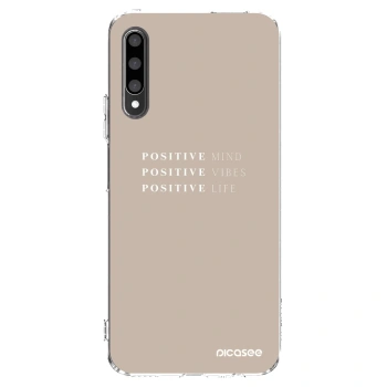 Picasee silikonska prozirna maskica za Honor 9X Pro - Positive Vibes
