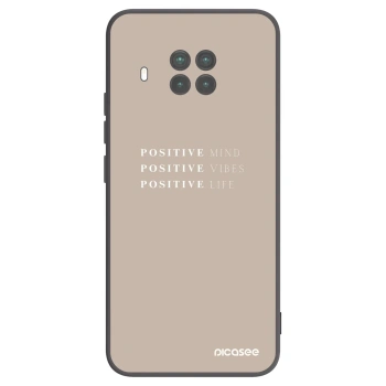 Picasee crna silikonska maskica za Xiaomi Mi 10T Lite - Positive Vibes