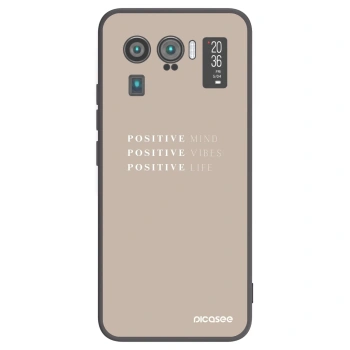 Picasee crna silikonska maskica za Xiaomi Mi 11 Ultra - Positive Vibes