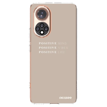 Picasee silikonska prozirna maskica za Honor 50 5G - Positive Vibes
