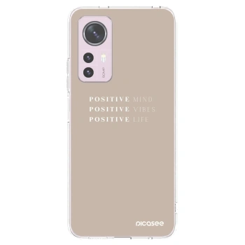 Picasee silikonska prozirna maskica za Xiaomi 12 - Positive Vibes