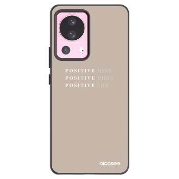 Picasee crna silikonska maskica za Xiaomi 13 Lite - Positive Vibes