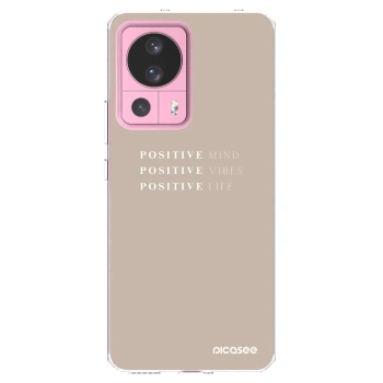 Picasee silikonska prozirna maskica za Xiaomi 13 Lite - Positive Vibes