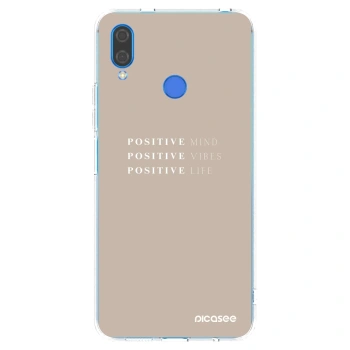 Picasee silikonska prozirna maskica za Huawei Nova 3i - Positive Vibes