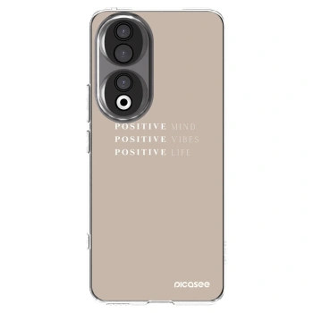 Picasee silikonska prozirna maskica za Honor 90 5G - Positive Vibes