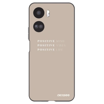 Picasee crna silikonska maskica za Honor 90 Lite 5G - Positive Vibes