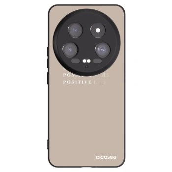 Picasee crna silikonska maskica za Xiaomi 14 Ultra - Positive Vibes