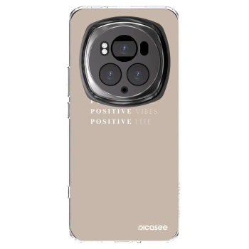 Picasee silikonska prozirna maskica za Honor Magic6 Pro - Positive Vibes