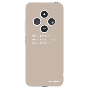 Picasee silikonska prozirna maskica za Xiaomi Redmi 14C - Positive Vibes