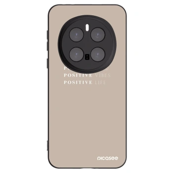 Picasee crna silikonska maskica za Honor Magic7 Pro 5G - Positive Vibes