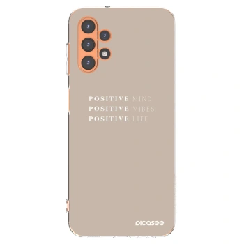 Picasee silikonska prozirna maskica za Samsung Galaxy A13 5G - Positive Vibes