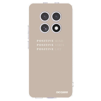 Picasee silikonska prozirna maskica za Xiaomi Redmi Note 15 - Positive Vibes