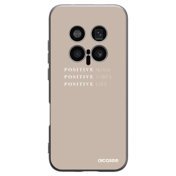 Picasee crna silikonska maskica za Honor Magic8 Pro 5G - Positive Vibes