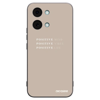 Picasee crna silikonska maskica za Xiaomi Poco X8 Pro Max - Positive Vibes