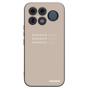 Picasee crna silikonska maskica za Xiaomi Poco F8 Ultra - Positive Vibes
