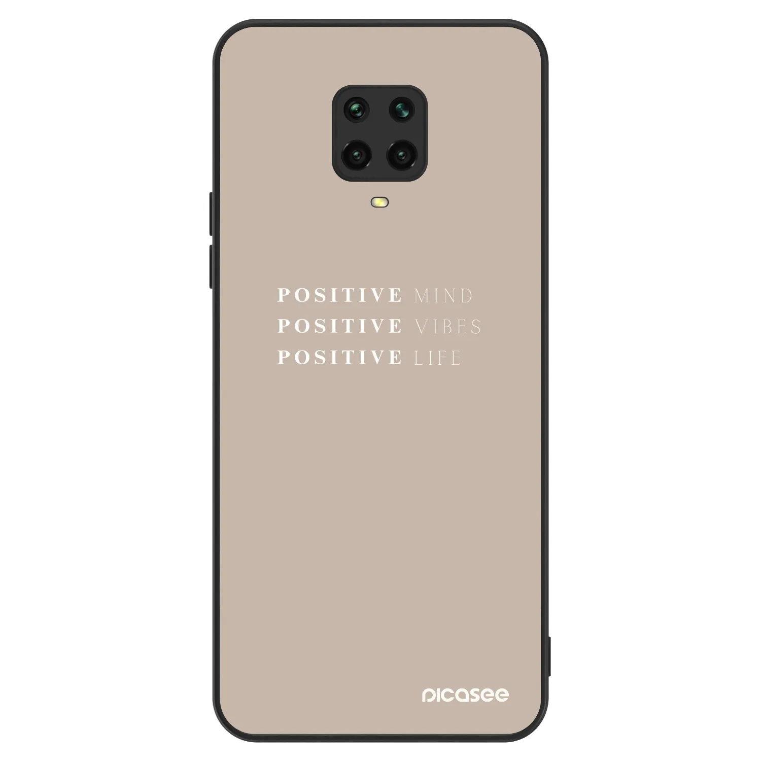 Picasee ULTIMATE CASE za Xiaomi Redmi Note 9 Pro - Positive Vibes