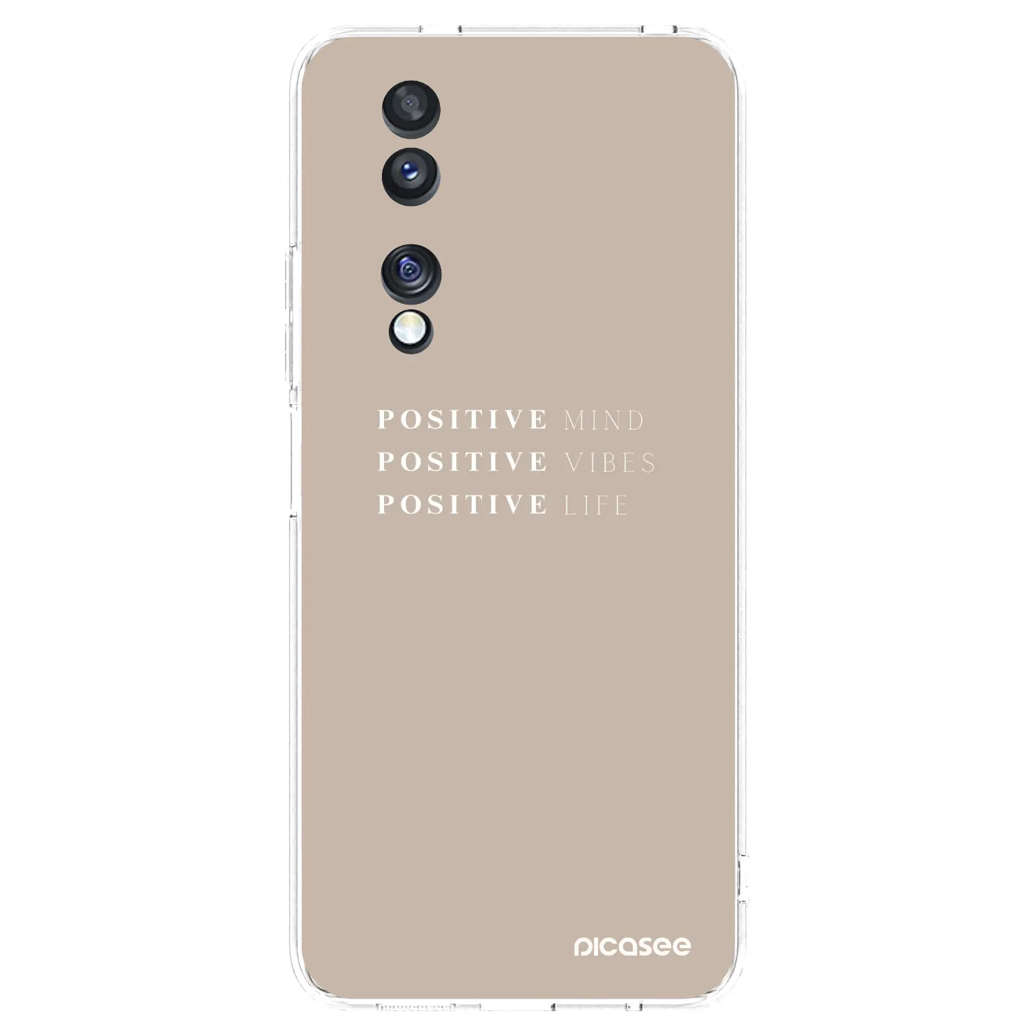 Picasee silikonska prozirna maskica za Honor 70 - Positive Vibes
