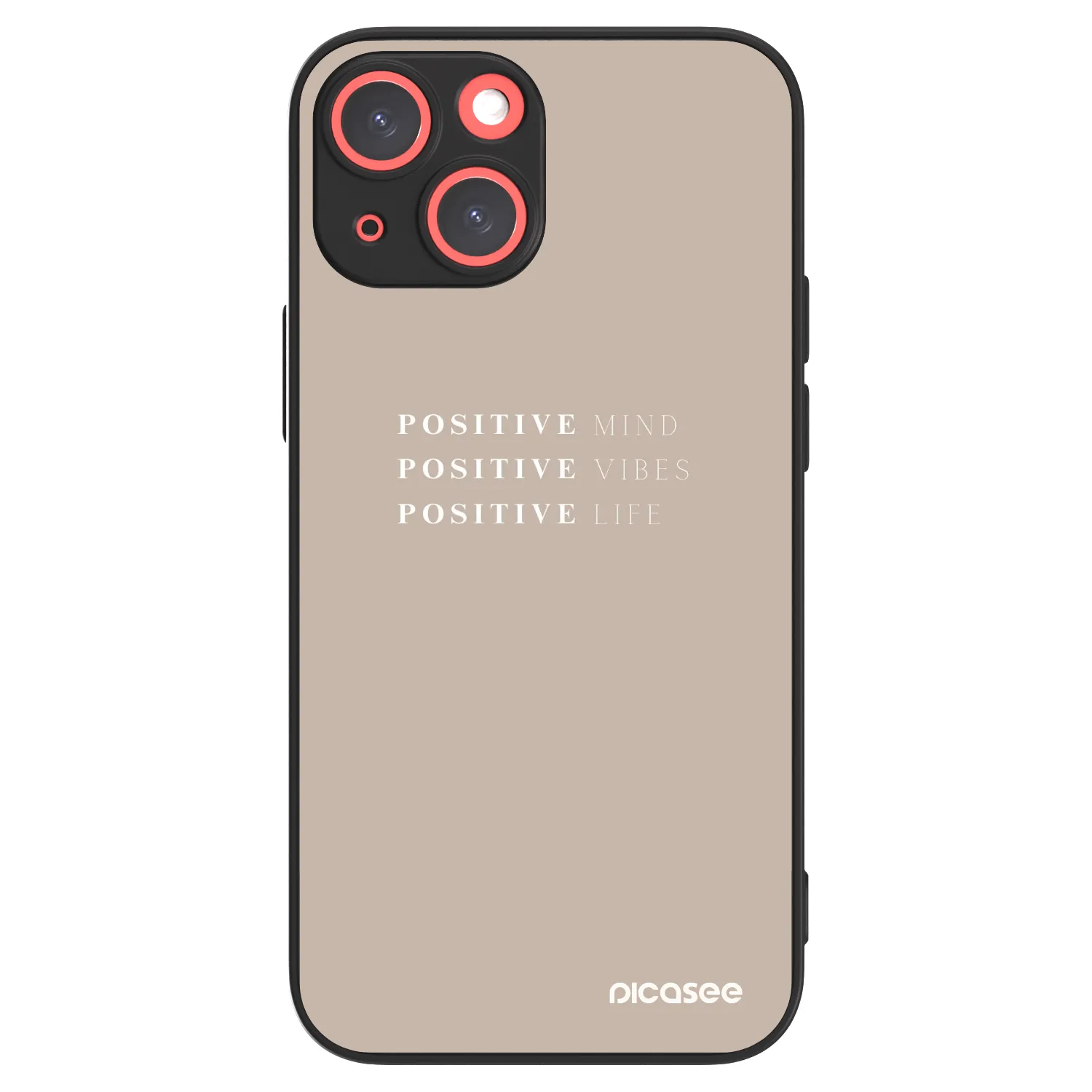 Picasee ULTIMATE CASE MagSafe za Apple iPhone 13 mini - Positive Vibes