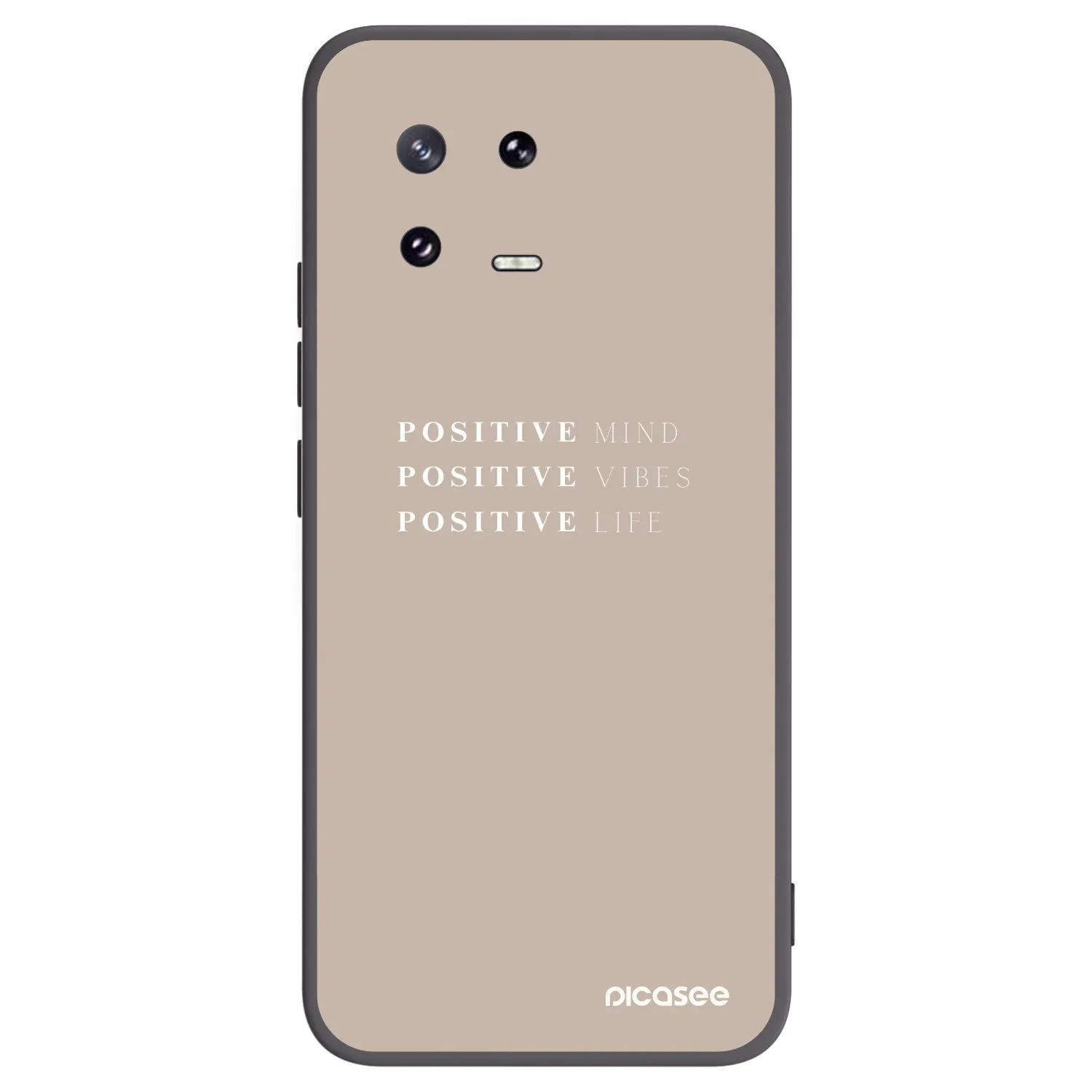 Picasee crna silikonska maskica za Xiaomi 13 Pro - Positive Vibes