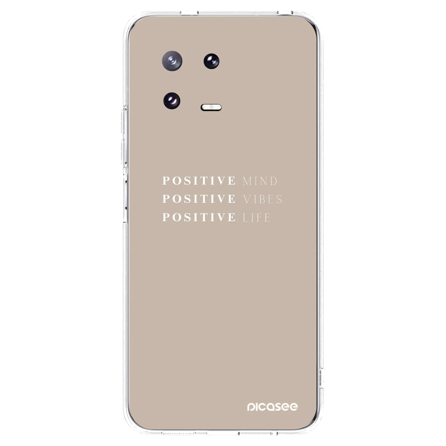 Picasee silikonska prozirna maskica za Xiaomi 13 Pro - Positive Vibes