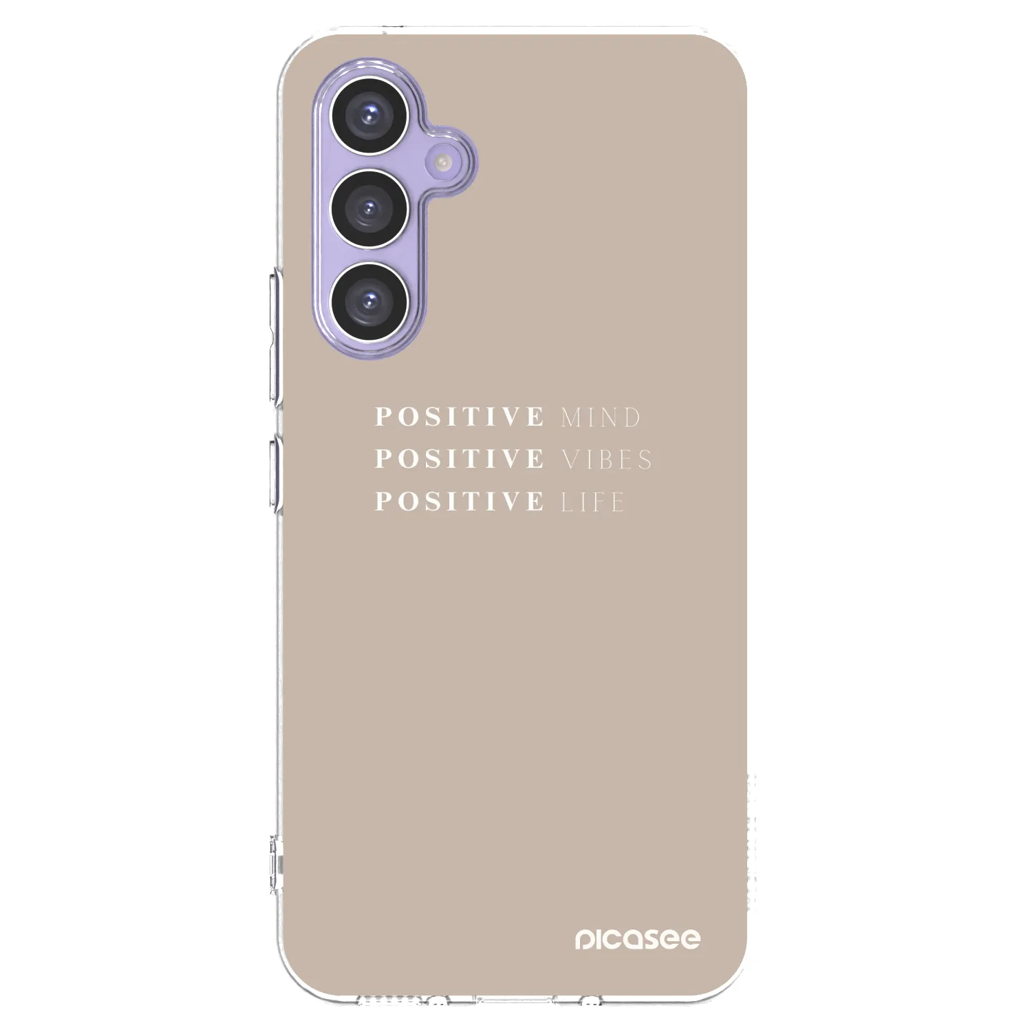 Picasee silikonska prozirna maskica za Samsung Galaxy A54 5G A546B - Positive Vibes