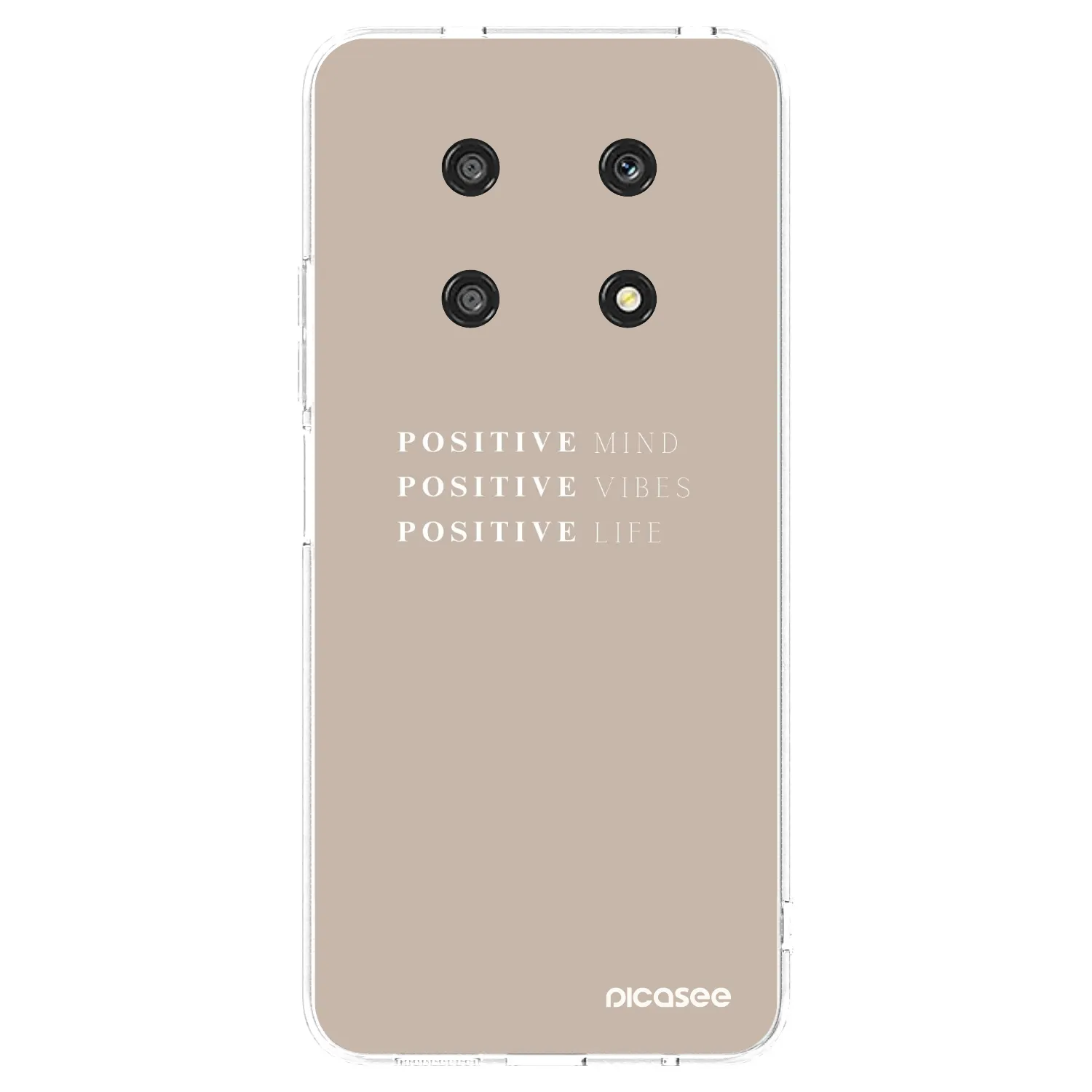Picasee silikonska prozirna maskica za Honor Magic4 Lite 5G - Positive Vibes