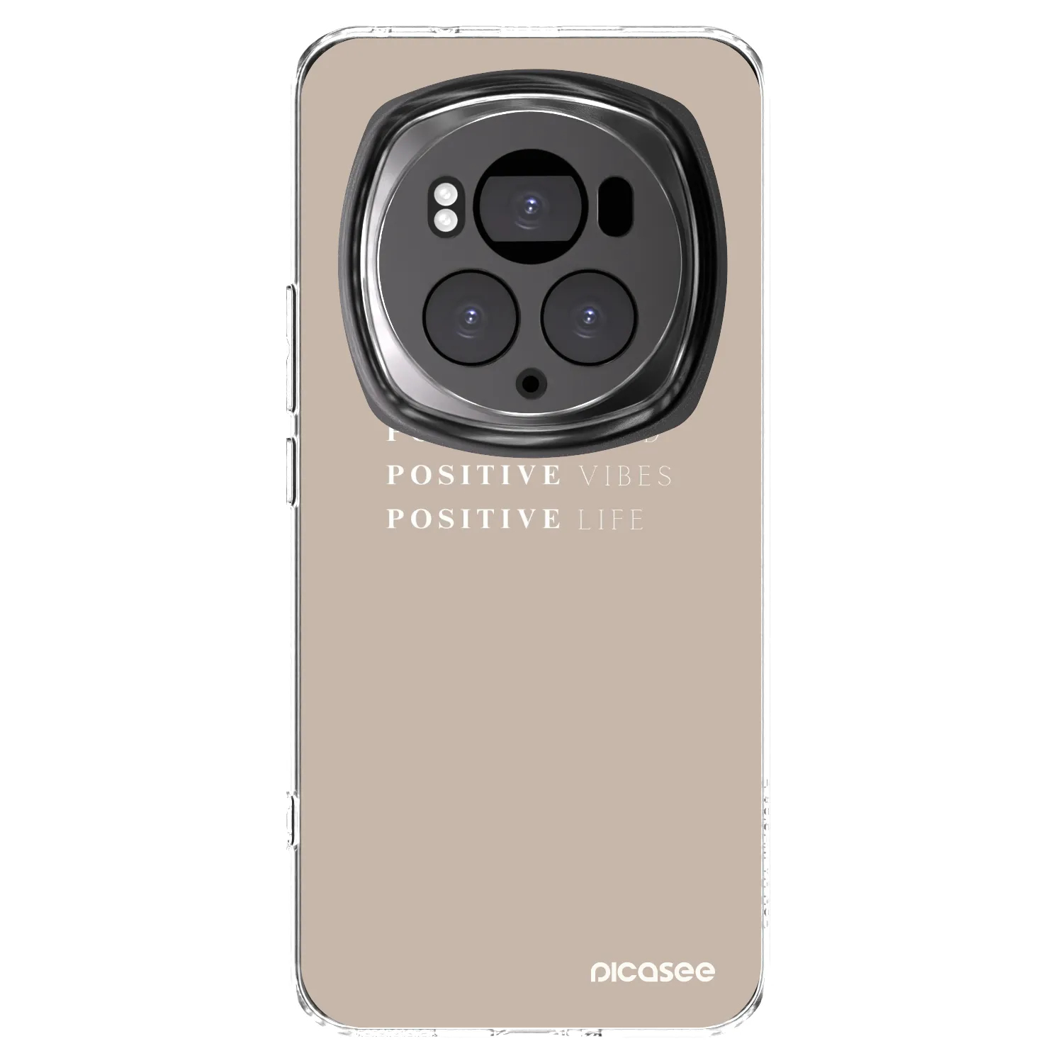 Picasee silikonska prozirna maskica za Honor Magic6 Pro - Positive Vibes