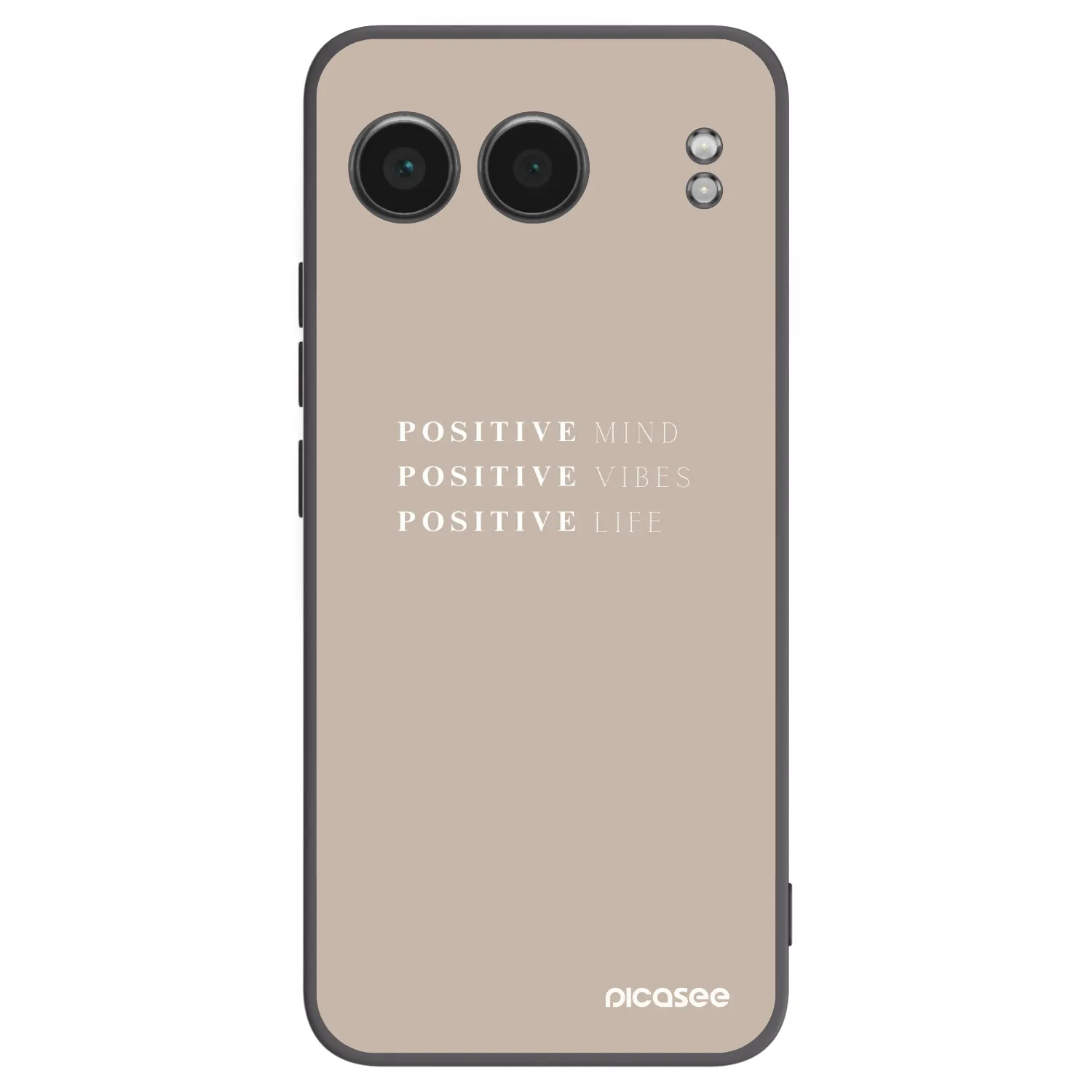 Picasee crna silikonska maskica za OnePlus Nord 4 - Positive Vibes