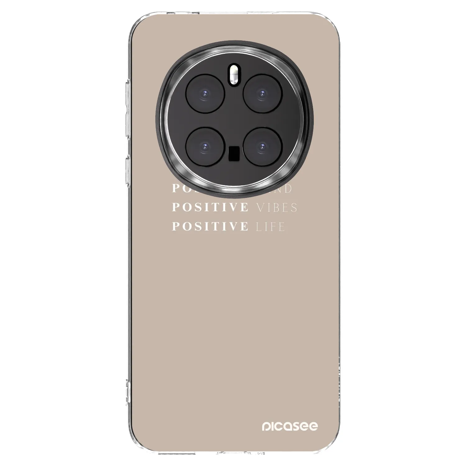 Picasee silikonska prozirna maskica za Honor Magic7 Pro 5G - Positive Vibes