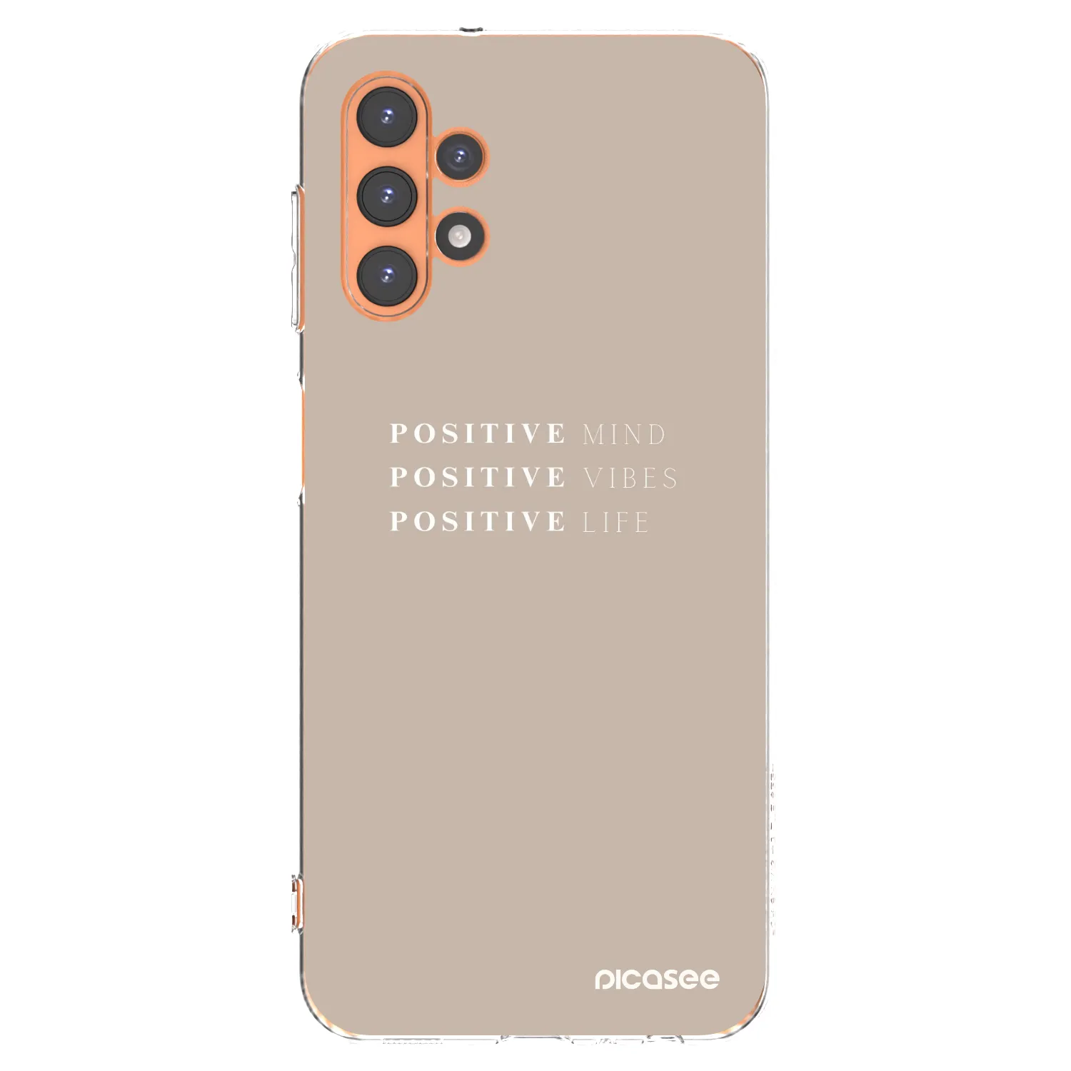 Picasee silikonska prozirna maskica za Samsung Galaxy A13 5G - Positive Vibes