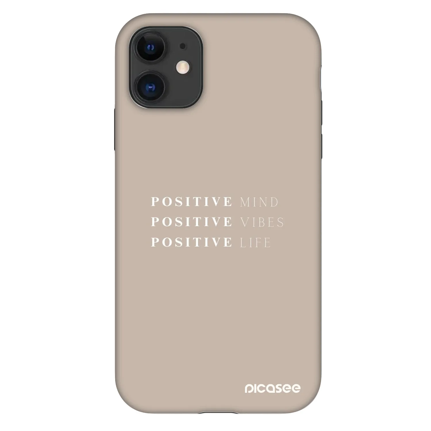 Picasee Fashion Case za Apple iPhone 11 - Positive Vibes