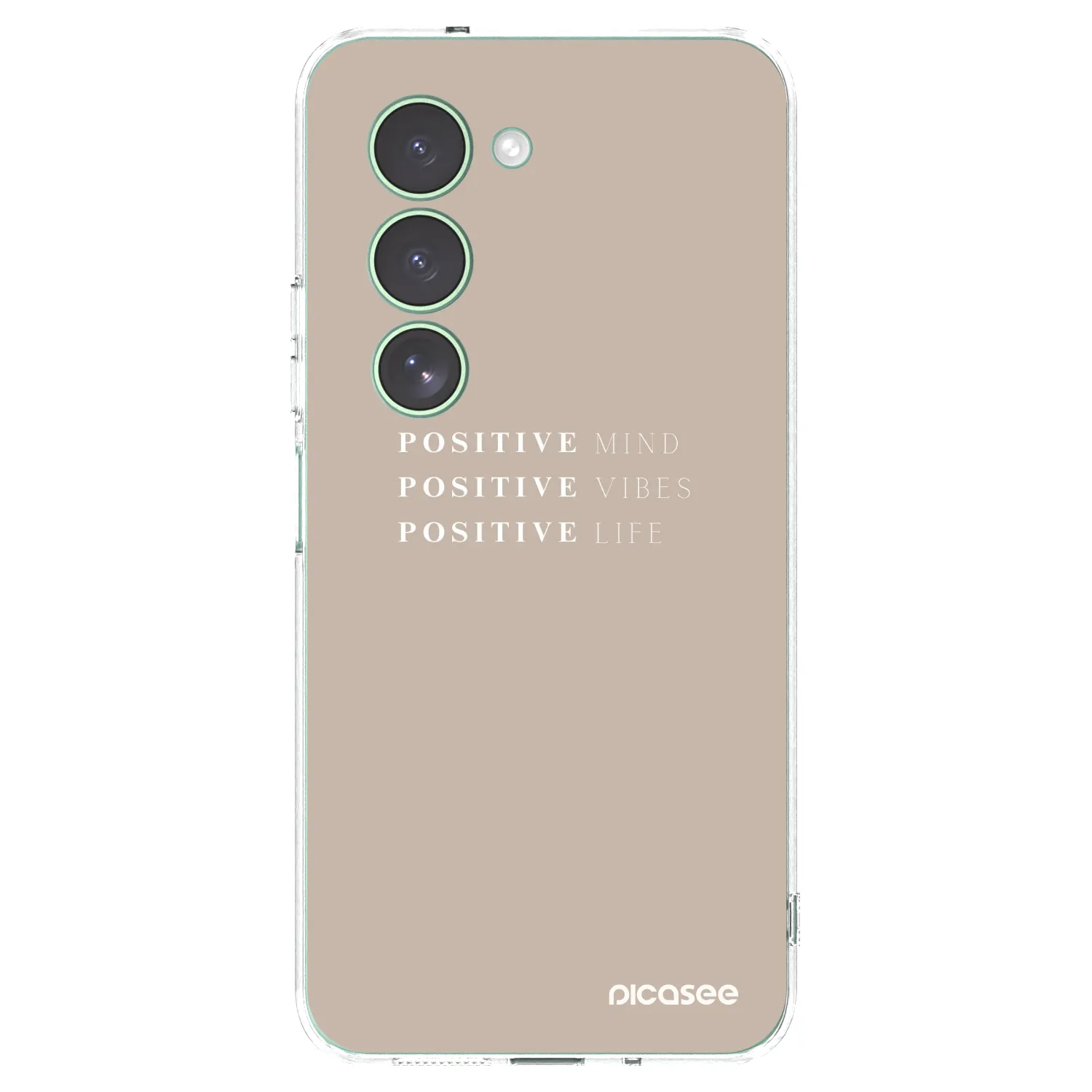 Picasee silikonska prozirna maskica za Xiaomi Redmi 15 5G - Positive Vibes