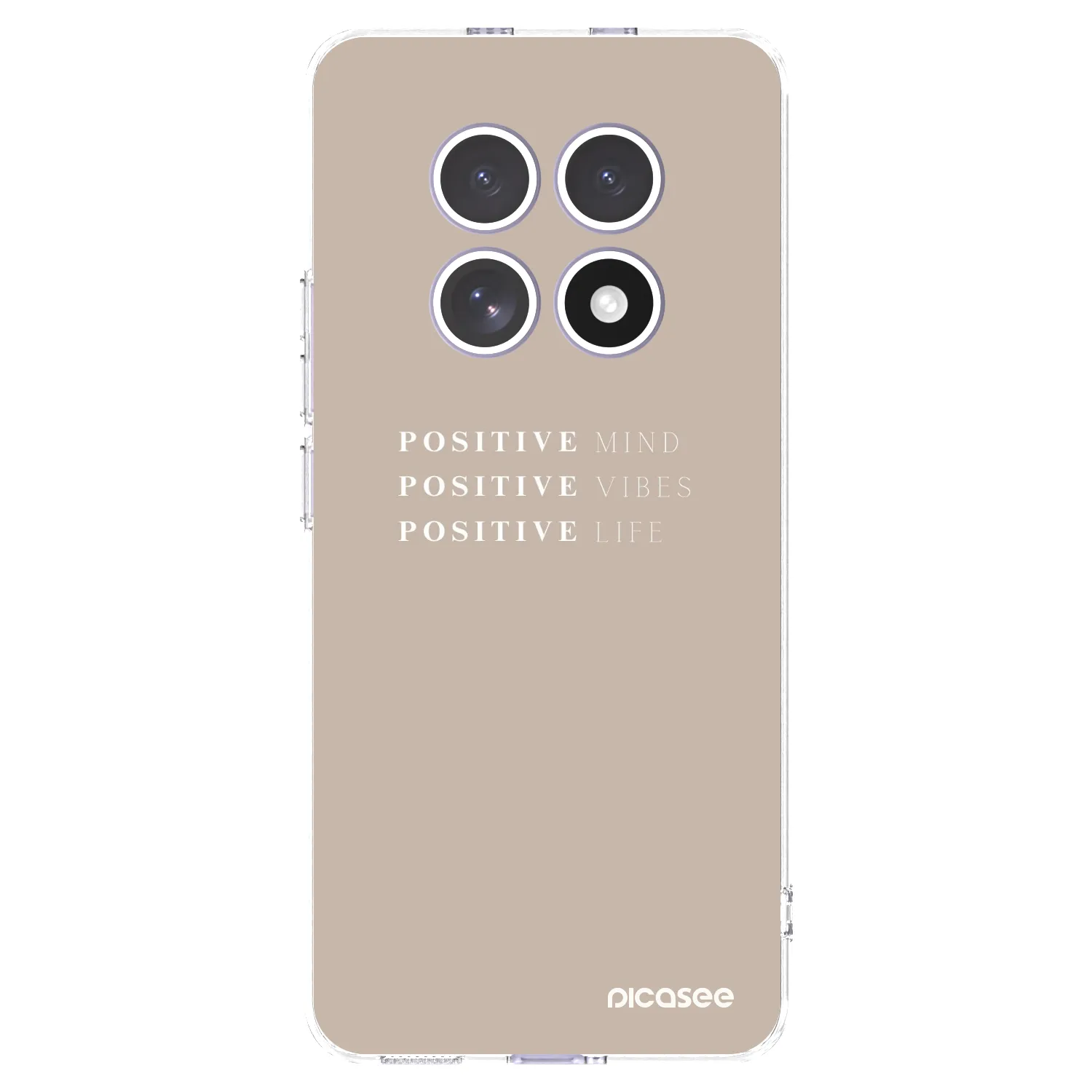 Picasee silikonska prozirna maskica za Xiaomi Redmi Note 15 - Positive Vibes
