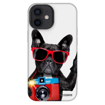 Picasee Fashion Case za Apple iPhone 12 mini - French Bulldog