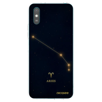 Picasee silikonska prozirna maskica za Xiaomi Redmi 9A - ARIES