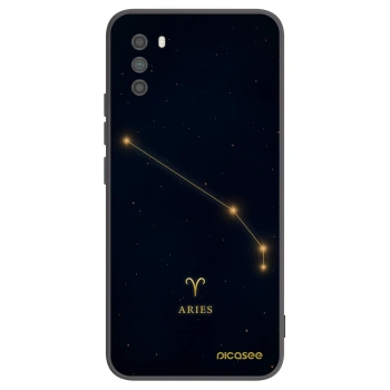 Picasee crna silikonska maskica za Xiaomi Poco M3 - ARIES